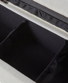 Banco de almacenaje tapizado Arvid Flip Top
