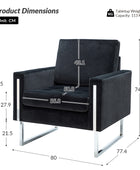 Chariclo Sillón Club De Terciopelo