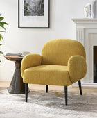 Sillón Abner con Reposabrazos Curvos Ergonómicos