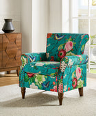 Artemisa Sillón Tapizado Moderno Con Estampado Floral