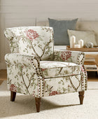 Artemisa Sillón Tapizado Moderno Con Estampado Floral