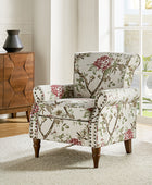 Artemisa Sillón Tapizado Moderno Con Estampado Floral