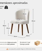 Silla de Comedor de Soporte Ergonómico Celeste Mid-century