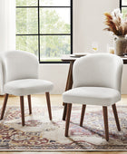 Silla de Comedor de Soporte Ergonómico Celeste Mid-century