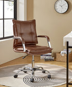 Silla de oficina Doug con reposabrazos acolchados