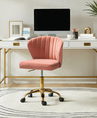 Silla de oficina de terciopelo Concha Ergonómica Chandra