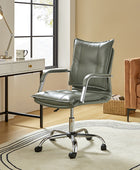 Silla de oficina Doug con reposabrazos acolchados
