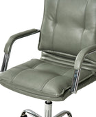 Silla de oficina Doug con reposabrazos acolchados