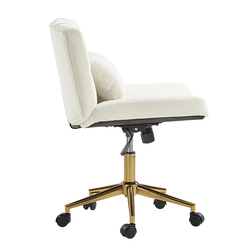 Silla de Oficina Ajustable de Franela Moderna Norm