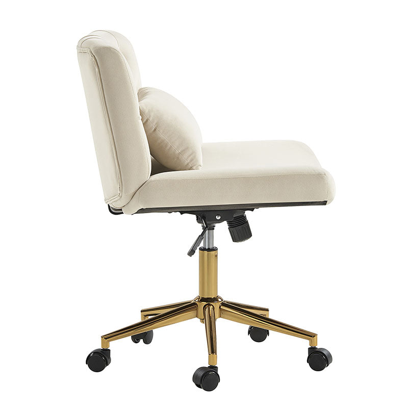 Silla de Oficina Ajustable de Franela Moderna Norm