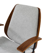 Silla de oficina de altura regulable Alina
