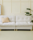 Loveseat Hilario con puertos USB-C, almacenamiento y diseño acolchado