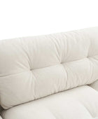 Loveseat Hilario con puertos USB-C, almacenamiento y diseño acolchado