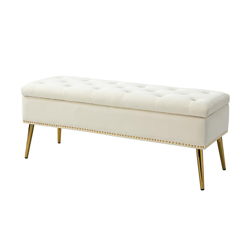 Lenore Upholstered Storage Bench - Hulala Home