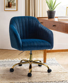 Silla de Oficina de Terciopelo Brillante