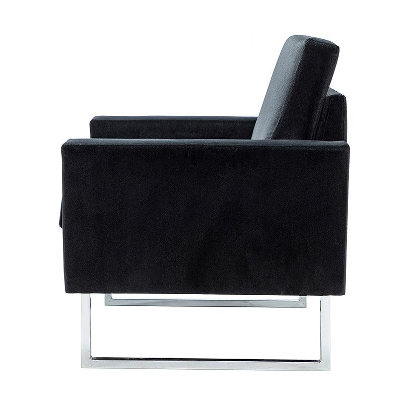 Chariclo Velvet Armchair - Hulala Home