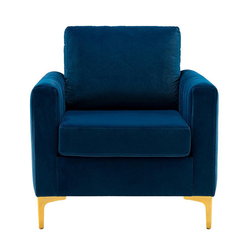 Didyme Velvet Club Chair - Hulala Home