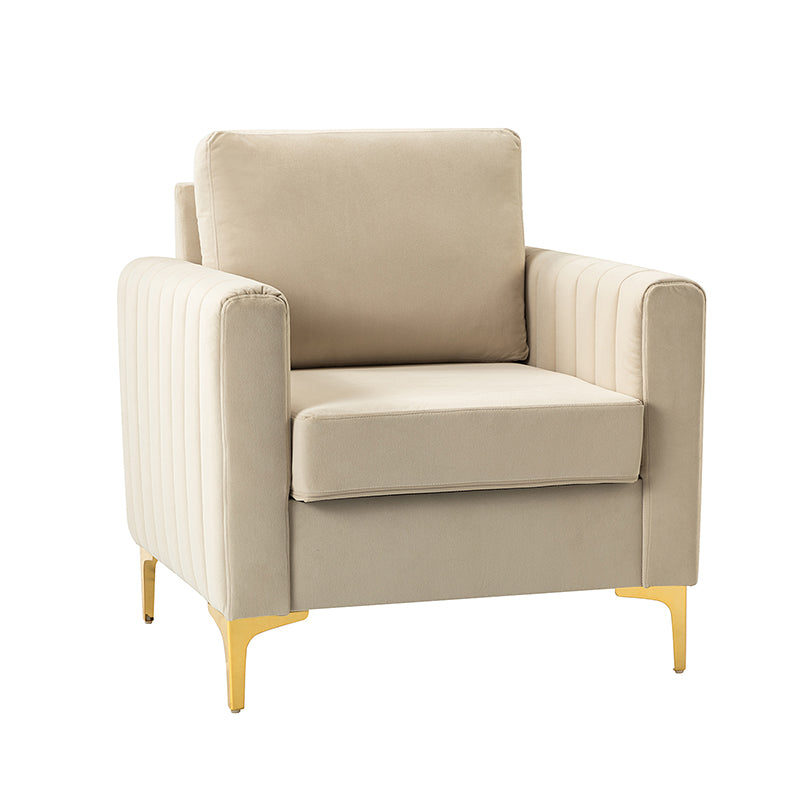 Didyme Velvet Club Chair - Hulala Home