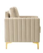 Didyme Velvet Club Chair - Hulala Home