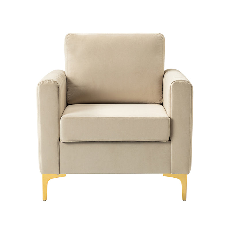 Didyme Velvet Club Chair - Hulala Home