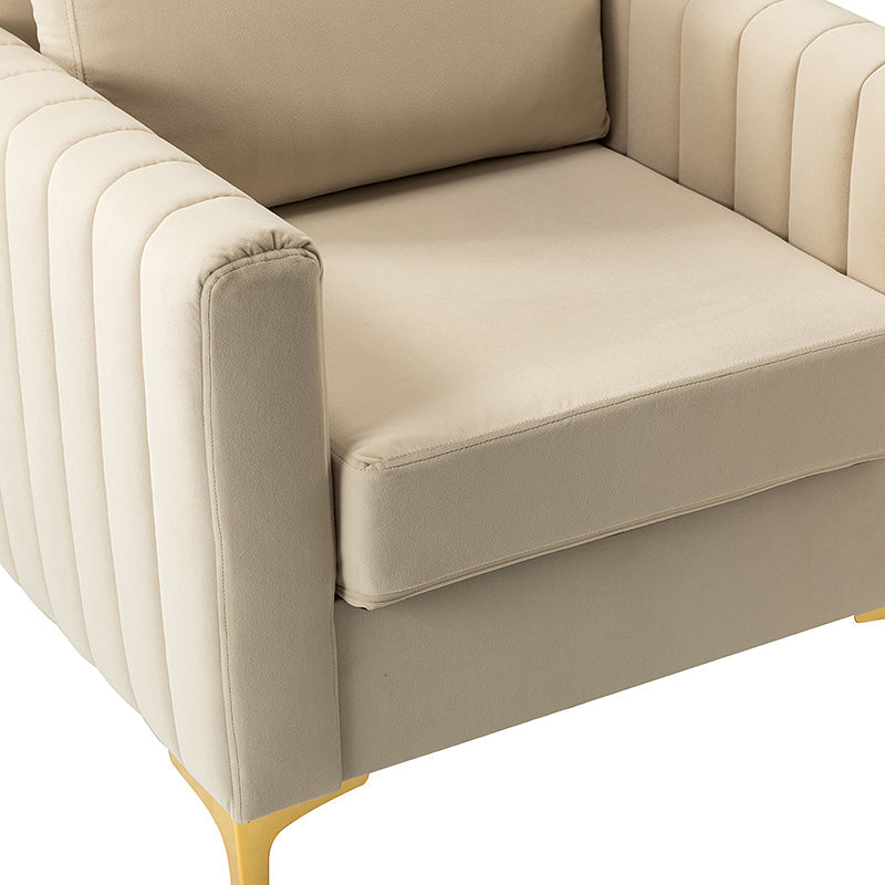 Didyme Velvet Club Chair - Hulala Home