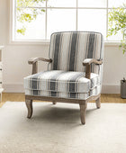 Sillón de rayas románticas de Randolph