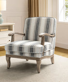 Sillón de rayas románticas de Randolph