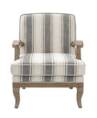 Sillón de rayas románticas de Randolph