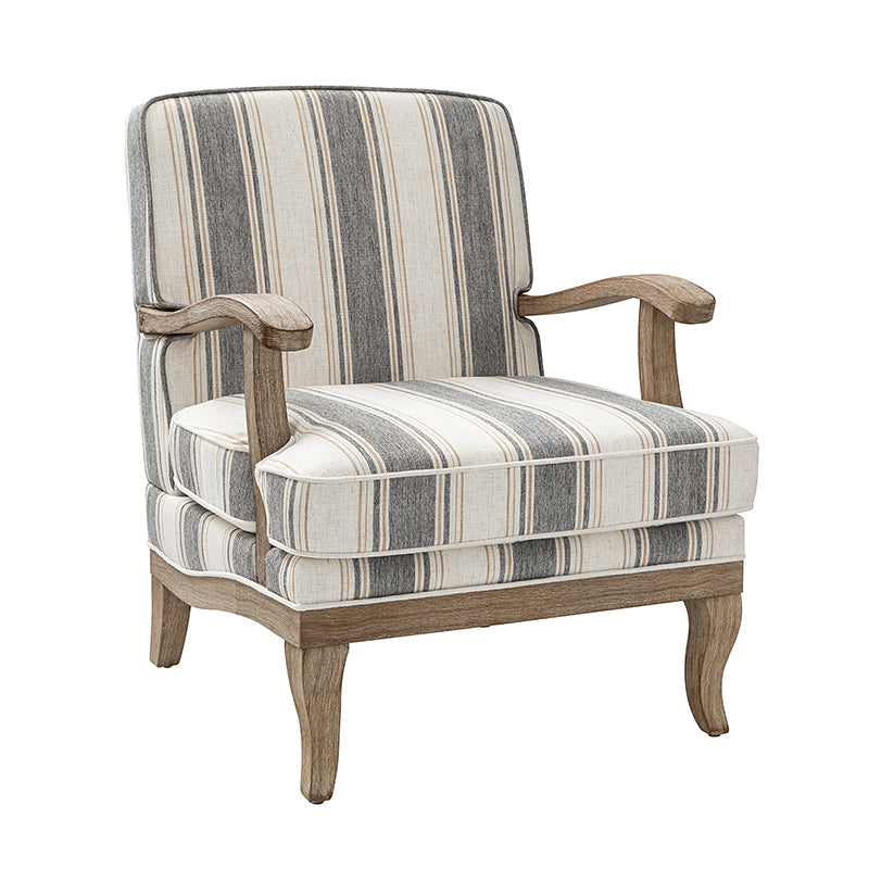 Sillón de rayas románticas de Randolph
