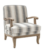 Sillón de rayas románticas de Randolph