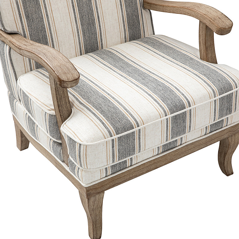 Sillón de rayas románticas de Randolph