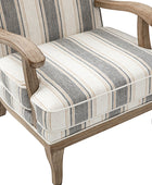 Sillón de rayas románticas de Randolph