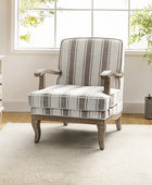 Sillón de rayas románticas de Randolph