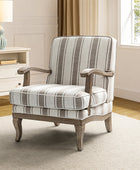 Sillón de rayas románticas de Randolph