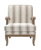 Sillón de rayas románticas de Randolph
