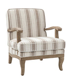 Sillón de rayas románticas de Randolph