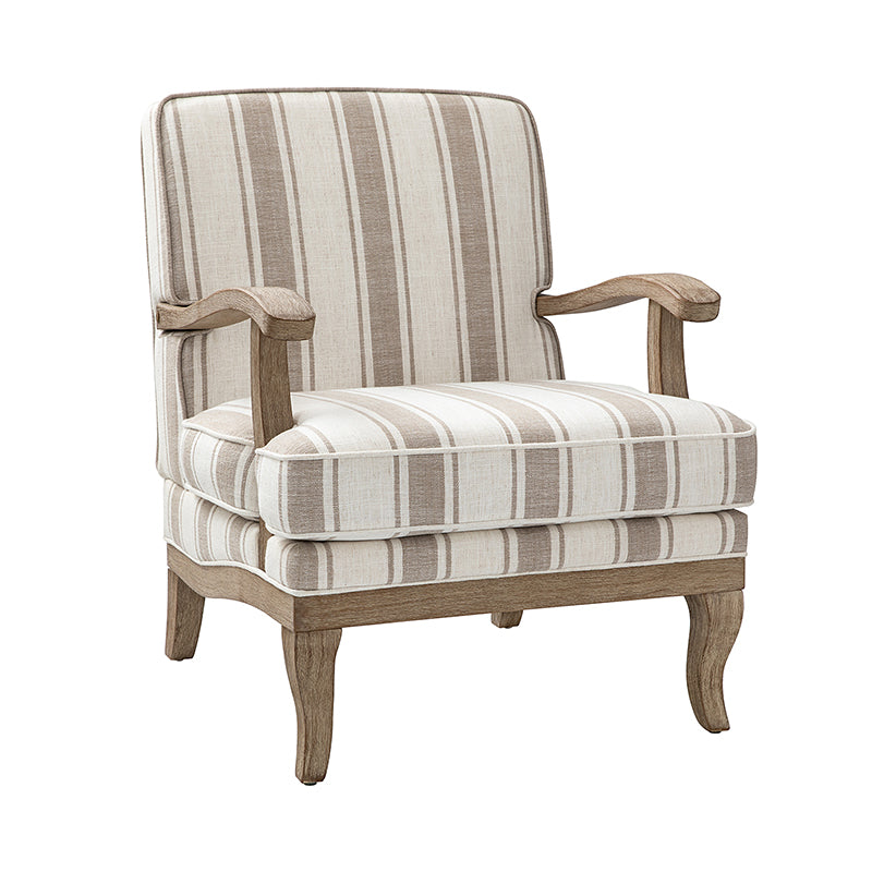 Sillón de rayas románticas de Randolph