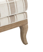 Sillón de rayas románticas de Randolph