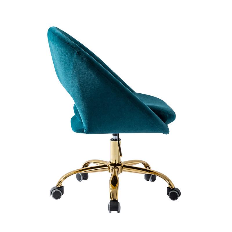 Ramona Velvet Upholstered Office Chair - Hulala Home