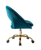 Ramona Velvet Upholstered Office Chair - Hulala Home