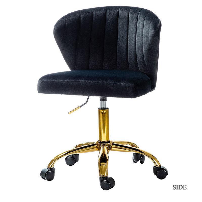 Chandra Velvet Office Chair - Hulala Home