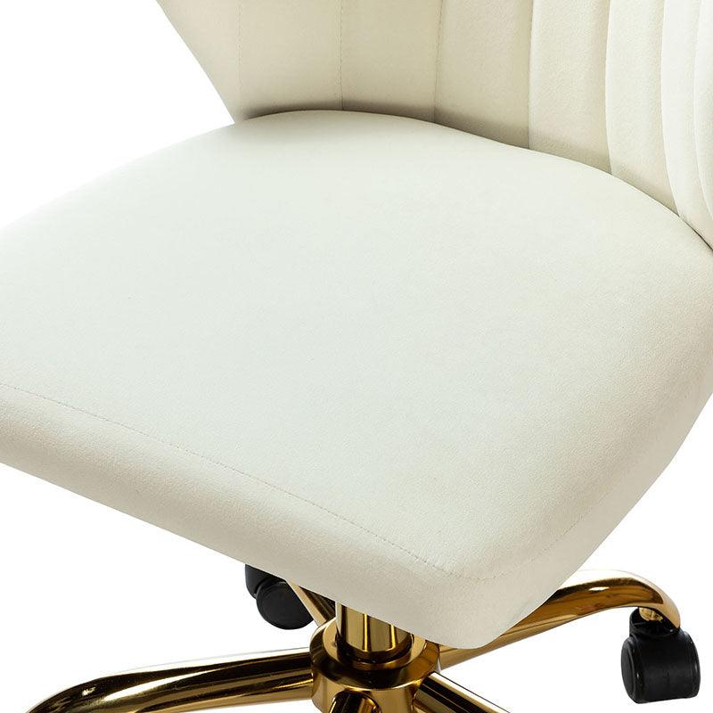 Chandra Velvet Office Chair - Hulala Home