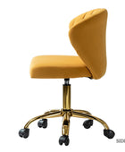 Silla de oficina de terciopelo Concha Ergonómica Chandra