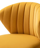 Silla de oficina de terciopelo Concha Ergonómica Chandra