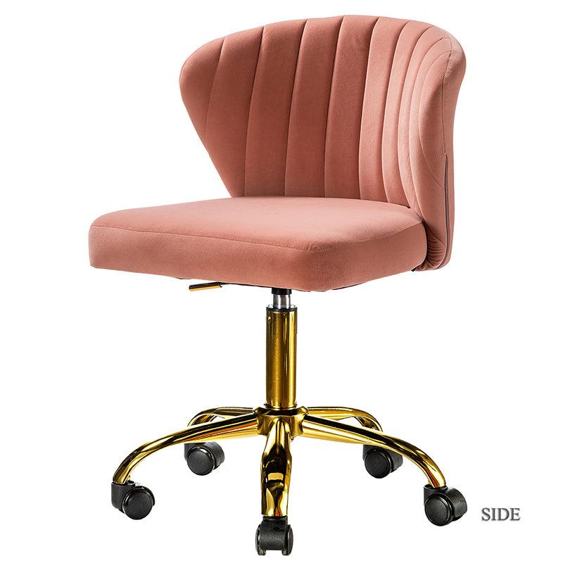 Chandra Velvet Office Chair - Hulala Home